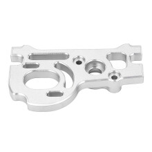 Motorhalterung für SCX10 PRO RC-Car-Modellteile, Aluminiumlegierung, Silber
