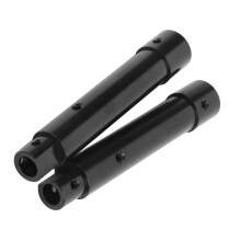 RC Car Rear Axle Tube Black Coating Rust Proof Brass Rear Axle Tube for SCX10 PRO
