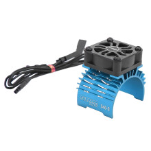 Brushless Motor Cooling Fan 8.4V 28000RPM Strong Heat Dissipation Brushless Motor Dual Cooling Fan Blue