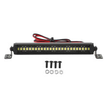 Superheldere RC LED-lichtbalk, daklamp met 25 LED's voor 1/10 RC crawler auto's, geschikt voor Axial SCX10 RC auto's.