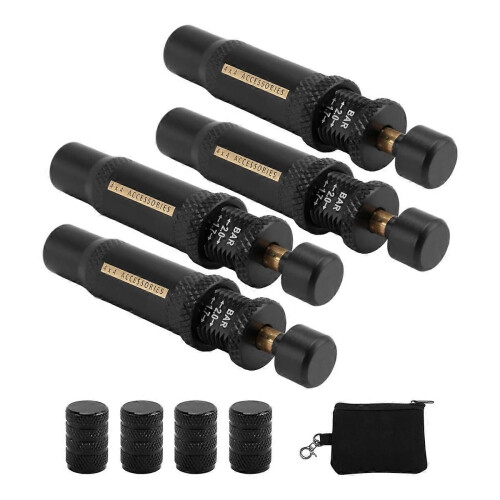 Adjustable Auto-Stop Tire-Deflator Valve Kit (10-30 PSI) 2