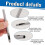 10 Piece Leather Hole Punch Tool Set, for Belts, Canvas 4