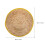 Children Straw Hat Beige Lightweight Adjustable Drawstring Sun Hat 2
