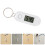 2St Luidloze Mini Digitale Sleutelhanger Wit ABS Buiten 7