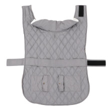 Winterjas voor honden, winddicht, verstelbaar, zacht, medium groot, warm vest voor poedels en labradors (XL)