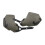 Motorcycle Handguard Extensions Hand Wind Shield Grey 3