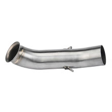 Motorcycle Full Exhaust System Vent Front Pipe Link Connect for Yamaha YZF-R6 2006-2018
