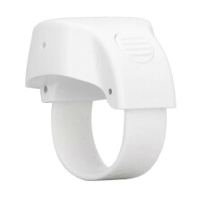 Selfie-afstandsbediening Bluetooth-controller Selfie-controller voor mobiele telefoons Selfie-ring wit
