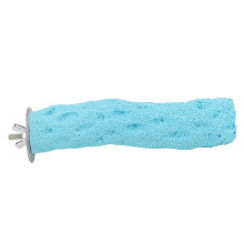 Knabbelstaaf met klauwen, zitstokken voor papegaaienkooien, staande stok voor papegaaien (Blauw S)