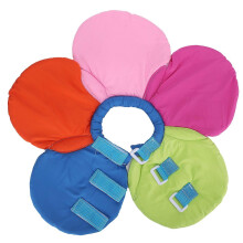 Dog Protective Collar Adjustable Pet Wound Recovery Flower Shape Neck Soft CollarColorful L