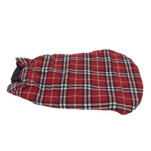 Hondenwinterjas ter bescherming tegen haaruitval, schattig en stijlvol rood geruit warm vest voor middelgrote en grote honden (maat 5XL)