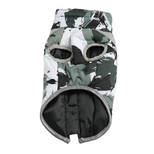 Warm hondenvest van zacht, reflecterend materiaal, winddicht, waterdicht en verdikt, geschikt voor middelgrote en grote honden (maat 3XL).