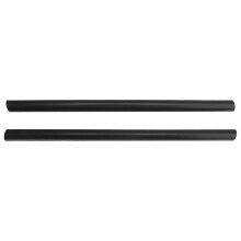 Juego de 2 tiras de goma para la ventana lateral trasera, compatibles con la columna de cristal de la