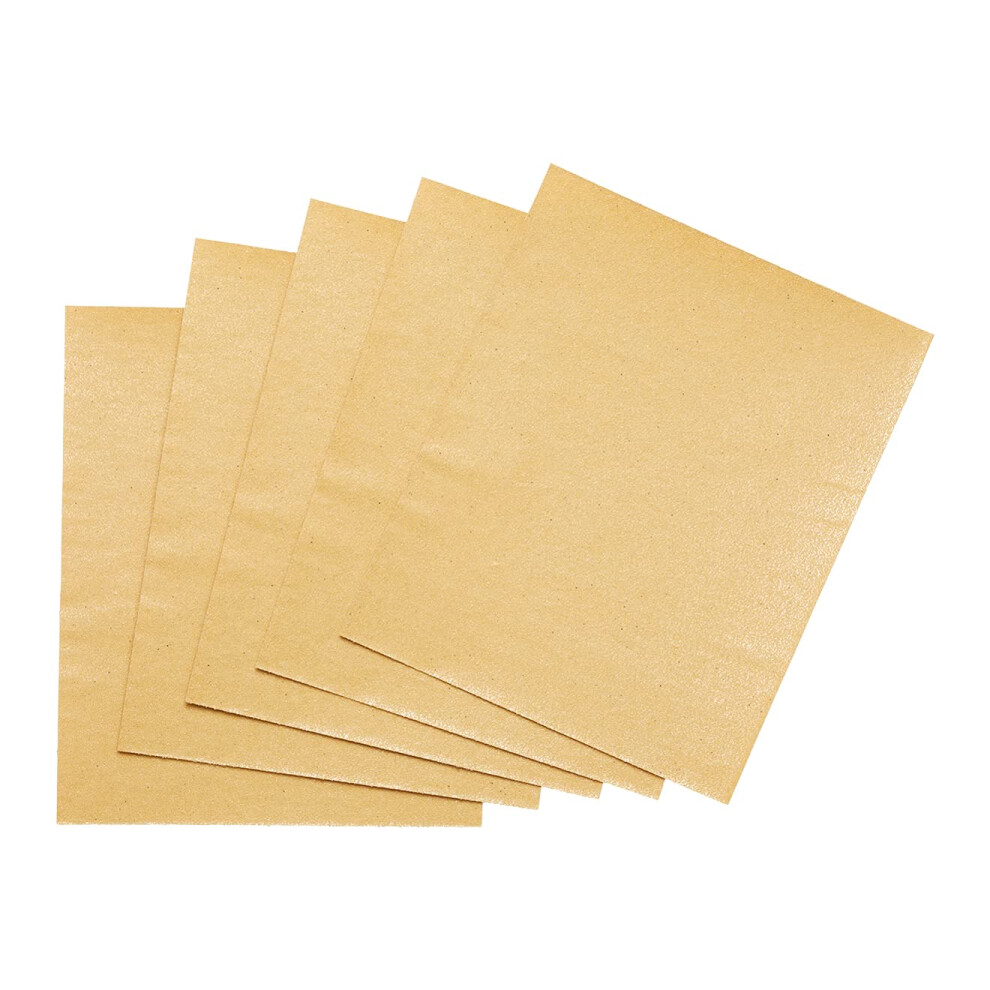 Fit For The Job 5 Large A4 Size Sheets Coarse Grade Sandpaper For Sanding W 7401798013259