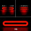 DC10-80V 60 LED Motorcycle Tail Lights Sequential Turn Signal Light 4