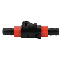 Wasserdurchflussregler für Aquarien mit Schnellverschlussgriff und Schlauchanschluss 16/22 mm (L)