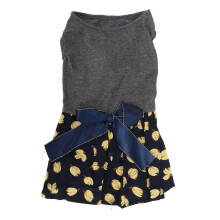 Hondenjurk, ademend, schattig, met bloemenprint, prinsessenjurk voor kleine honden en katten, geschikt voor dagelijks gebruik, feestjes en festivals.