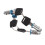 4 Pack Lock Cores One Key System Replacement Lock Cylinders for Car Roof Racks Components 2