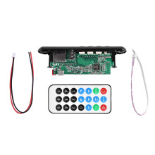 MP3 WMA-decoderkaart, draadloze Bluetooth-module, USB, TF-kaart, FM-radio, handsfree bellen