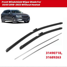 1Set Car Front Windshield Wiper Washer Blade Kit 31689263 31490718 for VOLVO XC60 2018-2020 Wiper Blade Protection Strip