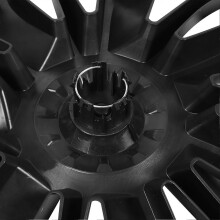 4Pcs 19in Wheel Hub Cap Low Wind Resistance Protective Replacement for Tesla Model Y 2021‑2023 Matte Black