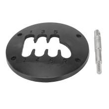 Thrustmaster TH8A Mittelplatte 75mm Hebel 6-Gang Formdämpfung Short-Throw Short-Shifter Mittelplatten-Modifikationskit