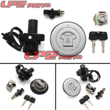 XRV750 Africa Twin 93-00 Electric Door Lock, Fuel Cap, Sleeve Lock with Key - Compatible Replacement