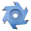 Hexagonal Scraper Angle Grinder Flat Knife Grinding Milling Cutter Wood Carving Woodworking Scraper 3