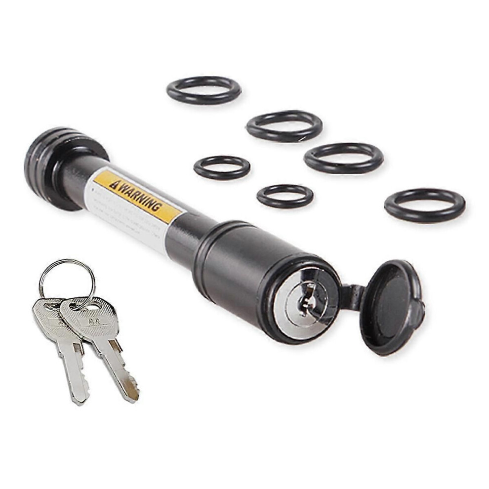 Hitch Receiver Pin Lock, Trailer Receiver Lock, With 5/8Inch Pin For 2-1/2Inch Receiver 9152359406901