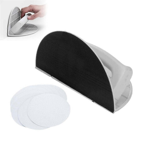 Drywall Corner Sander Right Angle Half Round Angle Grinding Tool+Sandpaper Hand Sander for Cleaning 1