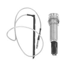 Piezo-Tonabnehmer für Akustikgitarre unter dem Steg, mit 6,35-mm-Endpin-Ausgangsbuchse