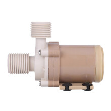 Leise Solar-Wasserumwälzpumpe mit bürstenlosem Motor, Heißwasser-Tauchpumpe, 12 V DC