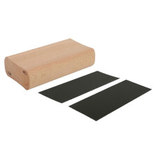 Houten radius schuurblok, gereedschap voor gitaarbouwers, voor het egaliseren van frets op de toets, 10 en 12 inch.