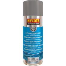 Hycote High Build Aerosol Car Spray Paint, Grey Plastic Primer, 400 ml