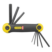 STANLEY Metic Folding Hex Key Set Pocket Size 8 Pieces 269264