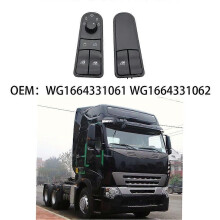 Main Driver WG1664331061 Co-Pilot WG1664331062 for Howo A7 Car Electric Switch Glass Lift Door Control Switch Cab