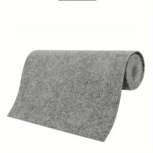 (Light Grey, 40cm X 200cm) A Roll of Area Mat with Peel and Stick Carpeting Designed with a Self-adhesive Non-slip Surface