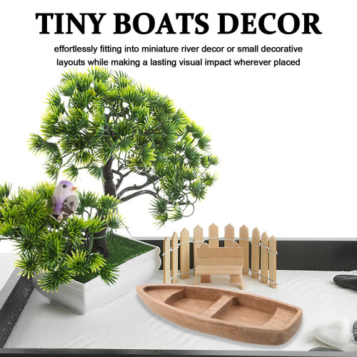 Mini Zeilboot Model Handgemaakt Voor Sfeervolle Decor 2