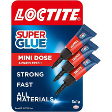 Loctite Universal, Strong Super Glue All Purpose Adhesive for Repairs, Clear Glu