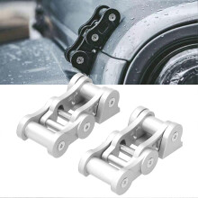 Hood Latches Kit Engine Bonnet Catch Fit for Jeep Wrangler JK 2 Door & Unlimited 4 Door 2007-2017(Blue )
