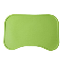 Voermat voor honden, siliconen antislip, waterdichte voermat voor huisdieren, benodigdheden voor honden en katten, groen