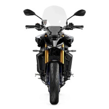 Motorcycle Front Heightening Windshield Windscreen Wind Deflectors Fairing for Yamaha MT-09 MT09 SP 24-25 Black
