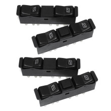 Interruptor de elevalunas eléctrico para automóviles compatible con Mercedes-Benz W123, W126 y W201.