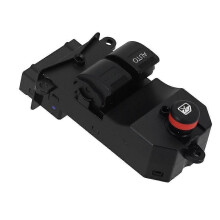 Botón interruptor de elevalunas eléctrico delantero izquierdo compatible con Honda Element 2003-2011