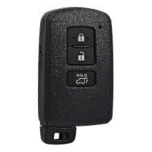 Vervangende behuizing voor slimme afstandsbediening met 3 knoppen voor Toyota Avalon, Camry en Rav4 2013-2016
