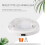12V LED Light with Switch Caravan Boat Awning Annex Tunnel Boot White 2