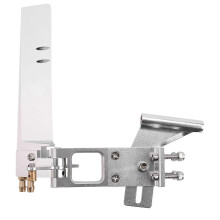 1 stuk waterabsorberend roer, aluminium zuigroer met staart en 4 mm asbeugel voor CAT RC jetboot