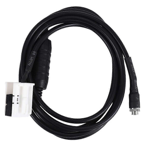 AUX-Audiokabel mit Widerstand, 1,5 m, 12-polig, für BMW E60, E61, E63, E64, E65, E66, E81, E82