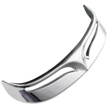 Guardabarros trasero cromado para motocicleta, cubierta del borde posterior del guardabarros