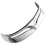 Motorcycle Chrome Rear Mud Flap Trailing Edge Cover Mudguard Flare 1